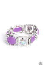 Load image into Gallery viewer, Majestic Mashup - Purple Paparazzi Accessories - VJ Bedazzled Jewelry