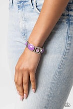Load image into Gallery viewer, Majestic Mashup - Purple Paparazzi Accessories - VJ Bedazzled Jewelry