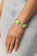Load image into Gallery viewer, Majestic Mashup - Green Paparazzi Accessories - VJ Bedazzled Jewelry