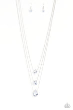 Load image into Gallery viewer, Lustrous Layers - White Paparazzi Accessories - VJ Bedazzled Jewelry