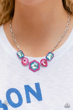 Load image into Gallery viewer, Evolving Elegance - Pink - Paparazzi Accessories - VJ Bedazzled Jewelry
