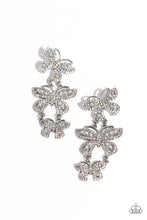 Load image into Gallery viewer, Fluttering Finale - White Paparazzi Accessories