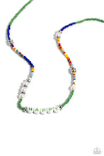 Load image into Gallery viewer, Happy to See You - Green- Paparazzi Accessories - VJ Bedazzled Jewelry