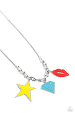 Load image into Gallery viewer, Scouting Shapes - Multi Paparazzi Accessories - VJ Bedazzled Jewelry