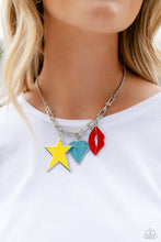 Load image into Gallery viewer, Scouting Shapes - Multi Paparazzi Accessories - VJ Bedazzled Jewelry