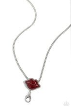 Load image into Gallery viewer, Lip Locked - Red Paparazzi Accessories