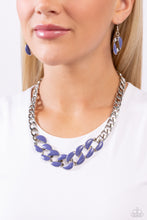Load image into Gallery viewer, CURB Craze - Blue Paparazzi Accessories
