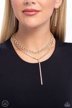 Load image into Gallery viewer, Champagne Night - Gold Paparazzi Accessories