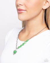 Load image into Gallery viewer, HEART Of The Movement - Green Paparazzi Accessories