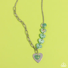 Load image into Gallery viewer, HEART Of The Movement - Green Paparazzi Accessories
