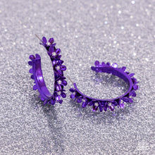 Load image into Gallery viewer, Fashionable Flower Crown - Purple Paparazzi Accessories