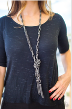 Load image into Gallery viewer, SCARFed for Attention - Gunmetal - VJ Bedazzled Jewelry