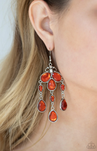 Load image into Gallery viewer, Clear the HEIR - orange - VJ Bedazzled Jewelry