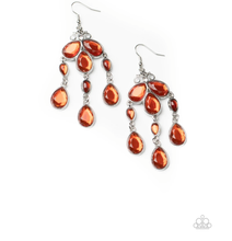 Load image into Gallery viewer, Clear the HEIR - orange - VJ Bedazzled Jewelry
