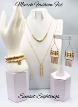 Load image into Gallery viewer, Sunset sightings March 2022 - VJ Bedazzled Jewelry