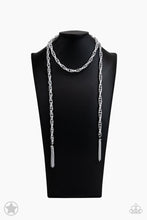Load image into Gallery viewer, SCARFed for Attention - Silver Paparazzi Accessories

