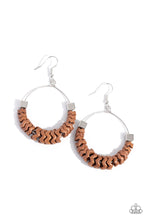 Load image into Gallery viewer, Capriciously Crimped - Brown Paparazzi Accessories
