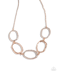 Gritty Go-Getter - Rose Gold Paparazzi Accessories