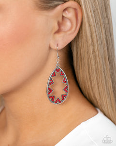 Wildly Wonderous - Red Paparazzi Accessories