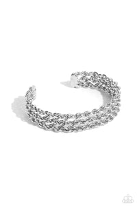 Pit Crew - Silver Paparazzi Accessories