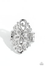 Load image into Gallery viewer, Fantastically Floral - Silver Paparazzi Accessories
