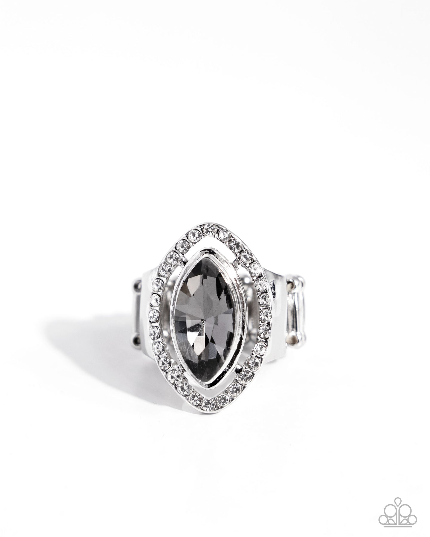 Marquise Majesty - Silver Paparazzi Accessories