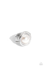 Load image into Gallery viewer, Folded Flair - White Paparazzi Accesssories
