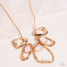 Load image into Gallery viewer, Gleaming Gala - Gold Paparazzi Accessories
