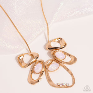 Gleaming Gala - Gold Paparazzi Accessories