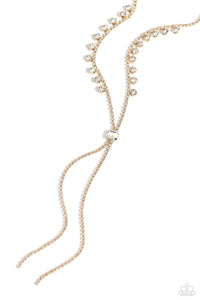 Synchronized SHIMMER - Gold Paparazzi Accessories