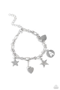 Legacy Letters - White - A Paparazzi Accessories