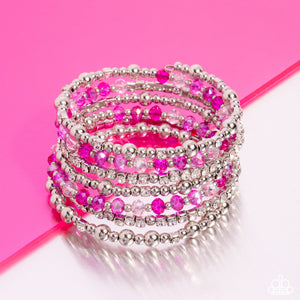 ICE Knowing You - Pink Paparazzi Accessories