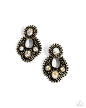 Load image into Gallery viewer, Handcrafted Horseshoe - Brass Paparazzi Accessories
