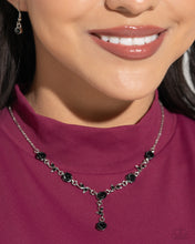 Load image into Gallery viewer, ROSE Without Saying... - Black Paparazzi Accessories
