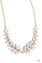Load image into Gallery viewer, Luxury Laurels - Gold Paparazzi Accessories
