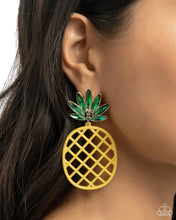 Load image into Gallery viewer, Pineapple Passion - Yellow Paparazzi Accessories
