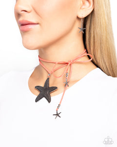 Starfish Sentiment - Orange Paparazzi Accessories