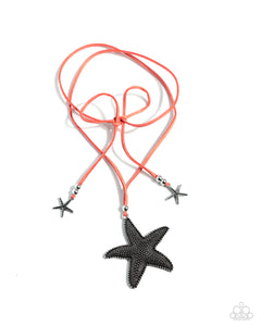 Starfish Sentiment - Orange Paparazzi Accessories