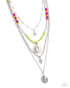 Oceanic Obligato - Green Paparazzi Accessories