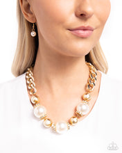 Load image into Gallery viewer, Generously Glossy - Gold Paparazzi Accessories
