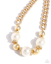 Load image into Gallery viewer, Generously Glossy - Gold Paparazzi Accessories
