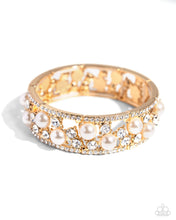 Load image into Gallery viewer, Opera Singer - Gold Paparazzi Accessories
