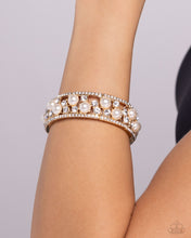 Load image into Gallery viewer, Opera Singer - Gold Paparazzi Accessories
