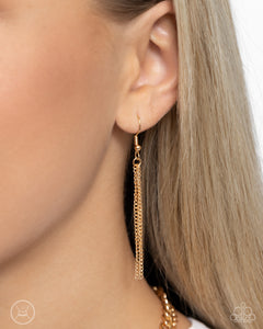 Tassel Theme - Gold Paparazzi Accessories