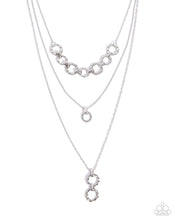 Load image into Gallery viewer, Dotted Demeanor - Silver Paparazzi Accessories
