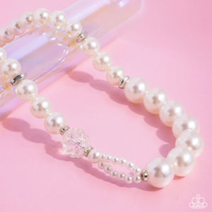 Crystal Class - White Paparazzi Accessories