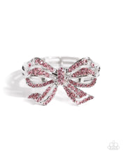 Load image into Gallery viewer, Its All A-BOW-t Me - Pink Paparazzi Accessories
