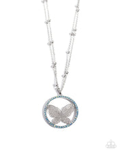 Load image into Gallery viewer, Festive Flight - Blue Paparazzi Accessories
