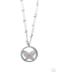 Festive Flight - Blue Paparazzi Accessories