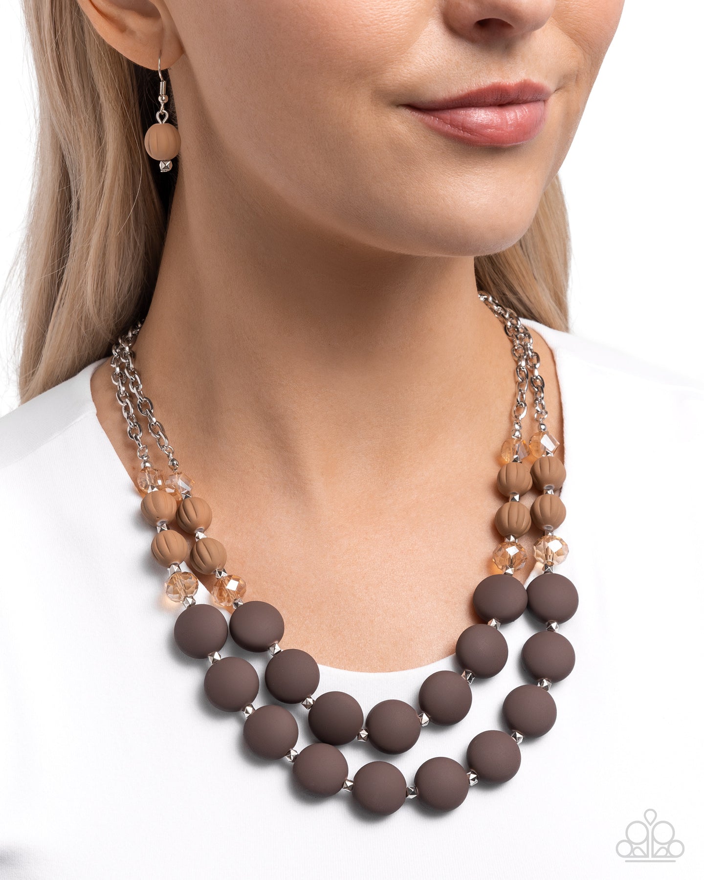 Whimsically Wealthy - Brown Paparazzi Accessories